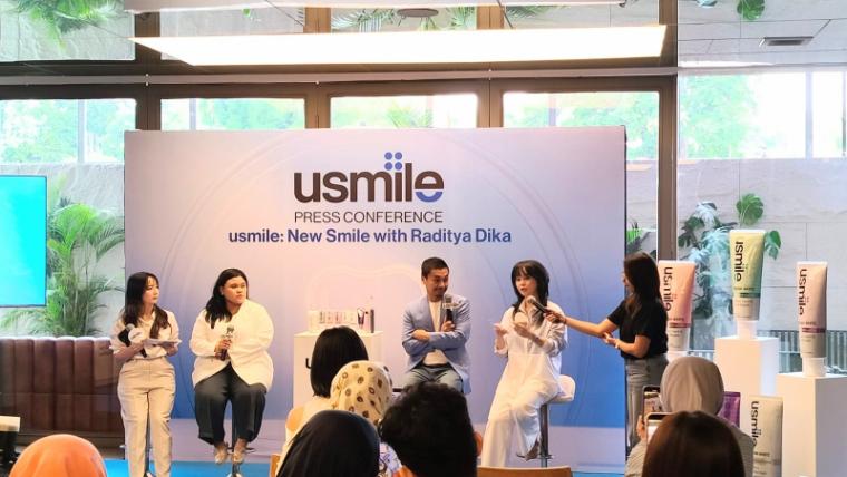 Talkshow pengenalan Brand Ambassador dan edukasi kesehatan gigi dan mulut
